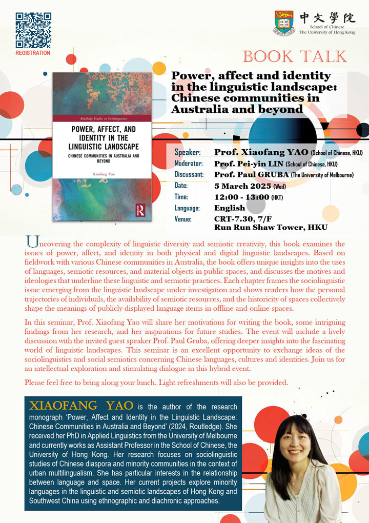 Power, affect and identity in the linguistic landscape